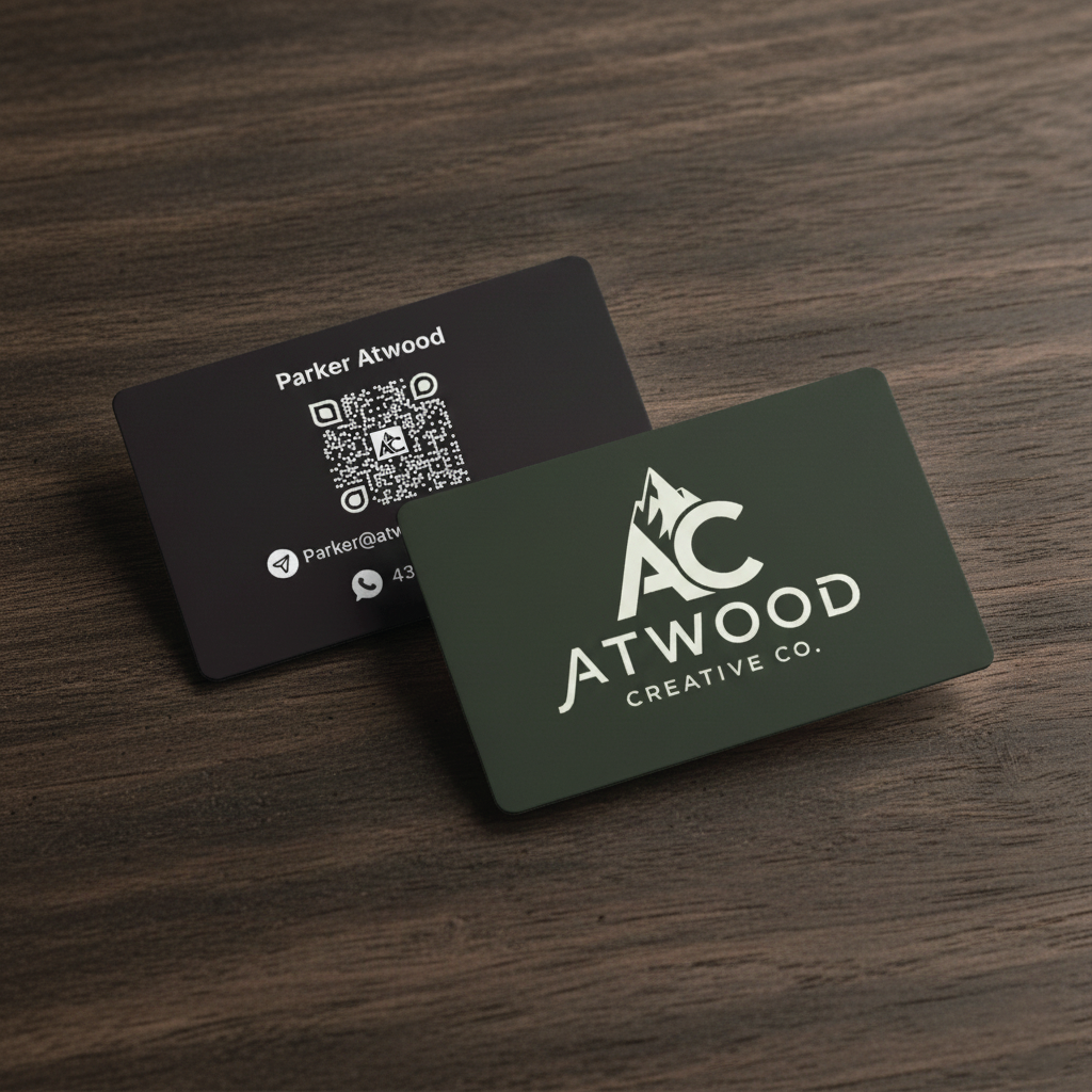 Secondary logo mark and icon application.