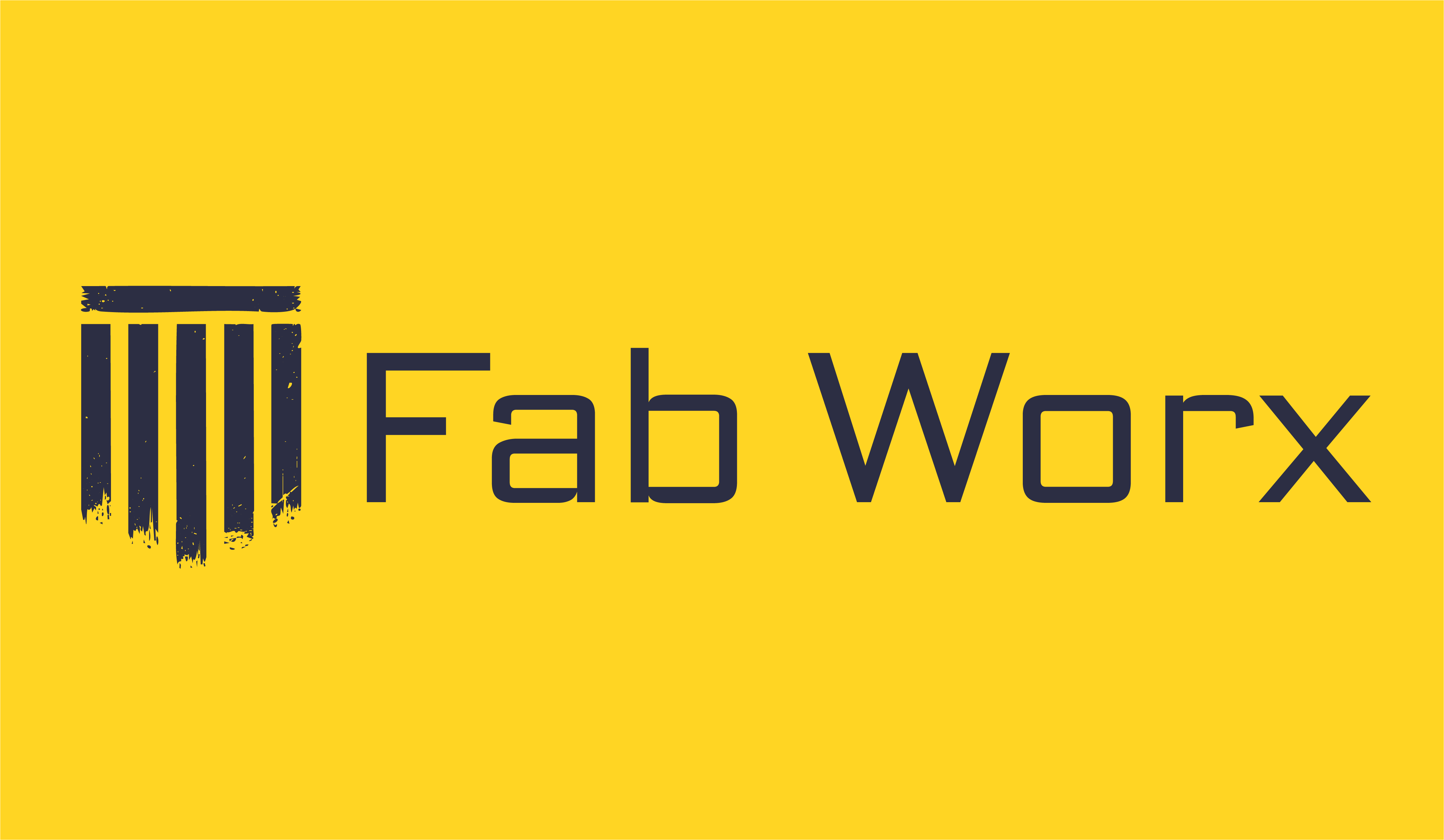 Fab Worx clean logo and wordmark graphic.