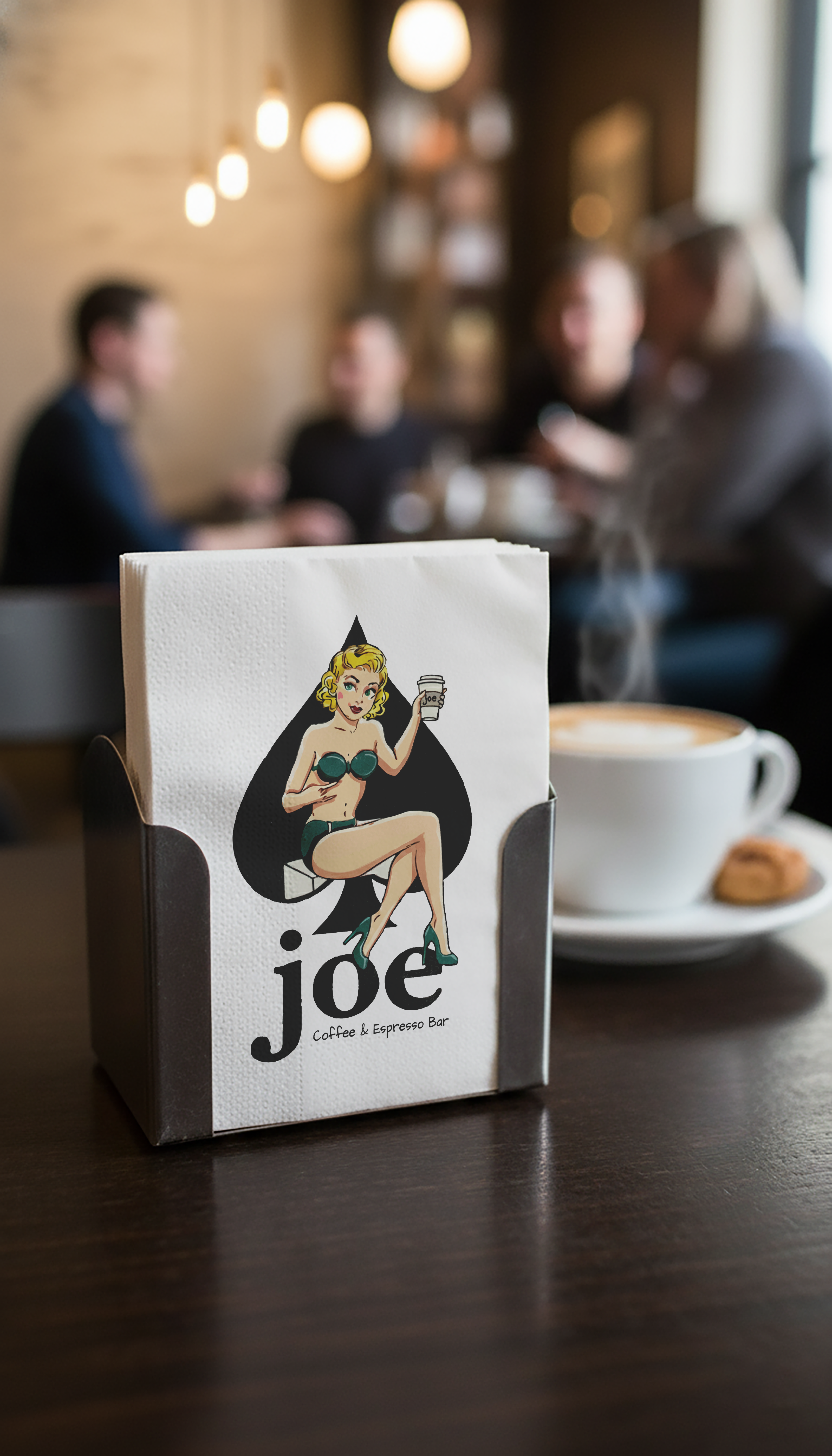 Branded apparel (T-shirt) mockup.