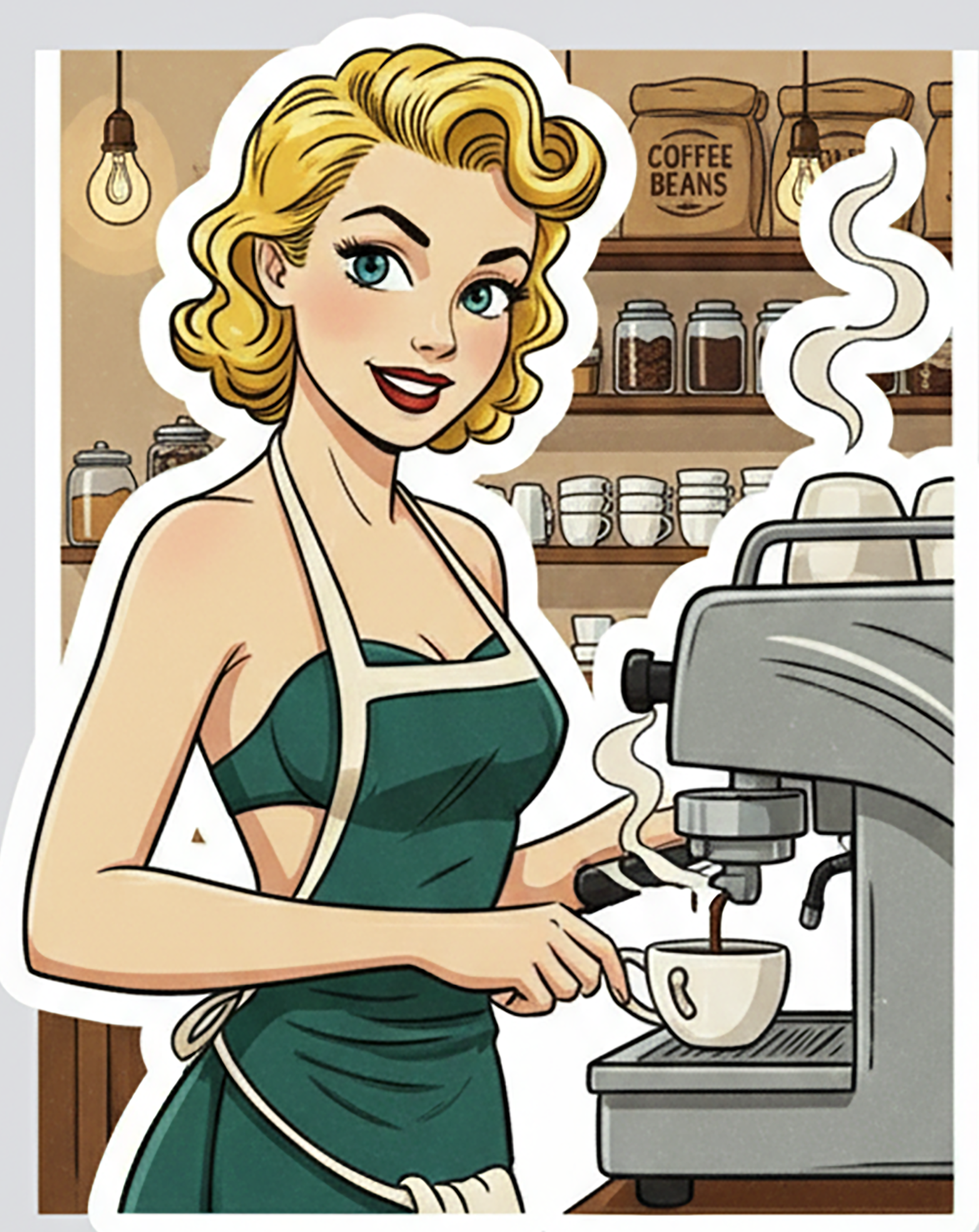 Additional sticker art for branding.